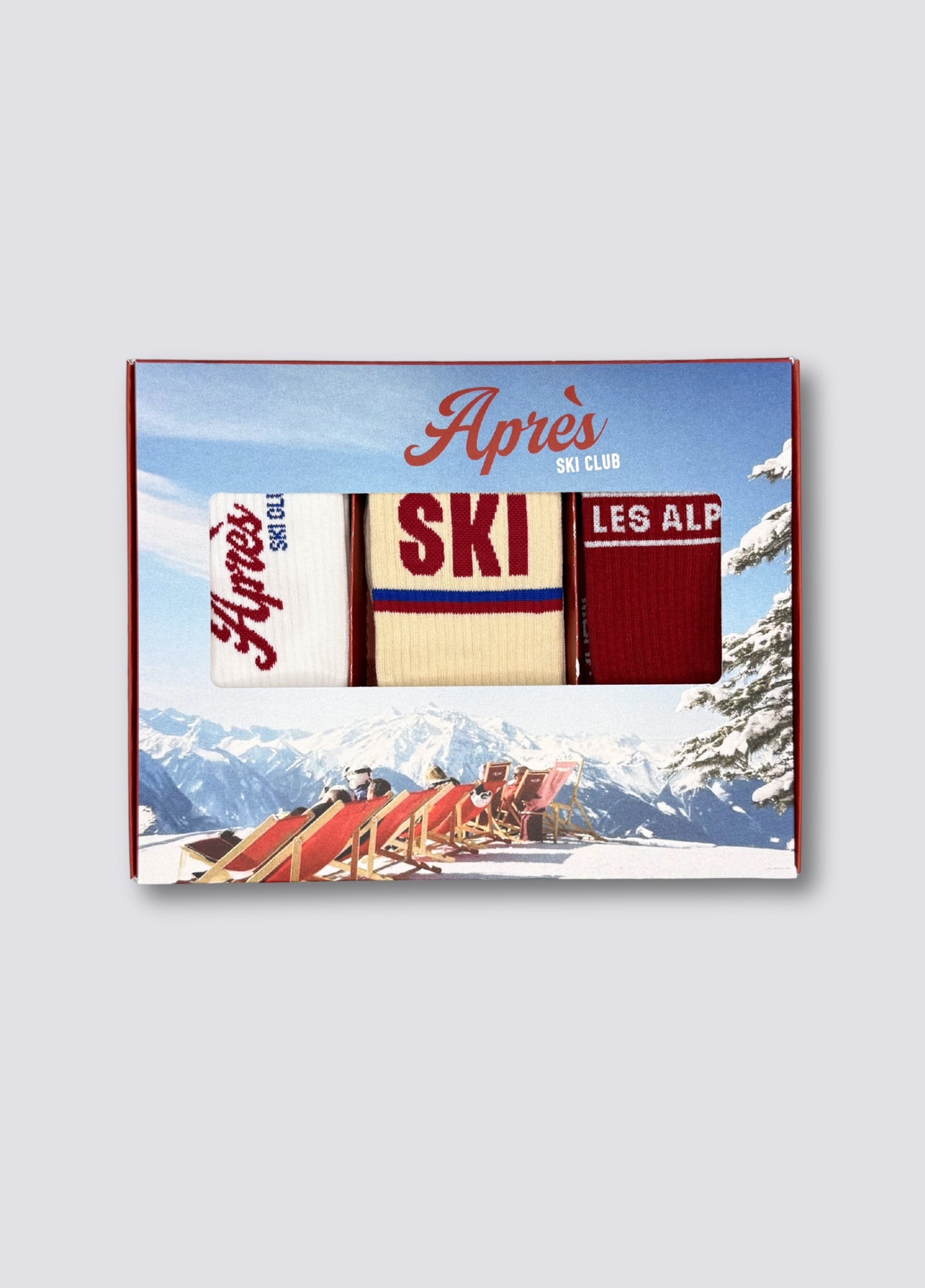 3-PACK â APRĂS SKI, SKI, LES ALPES