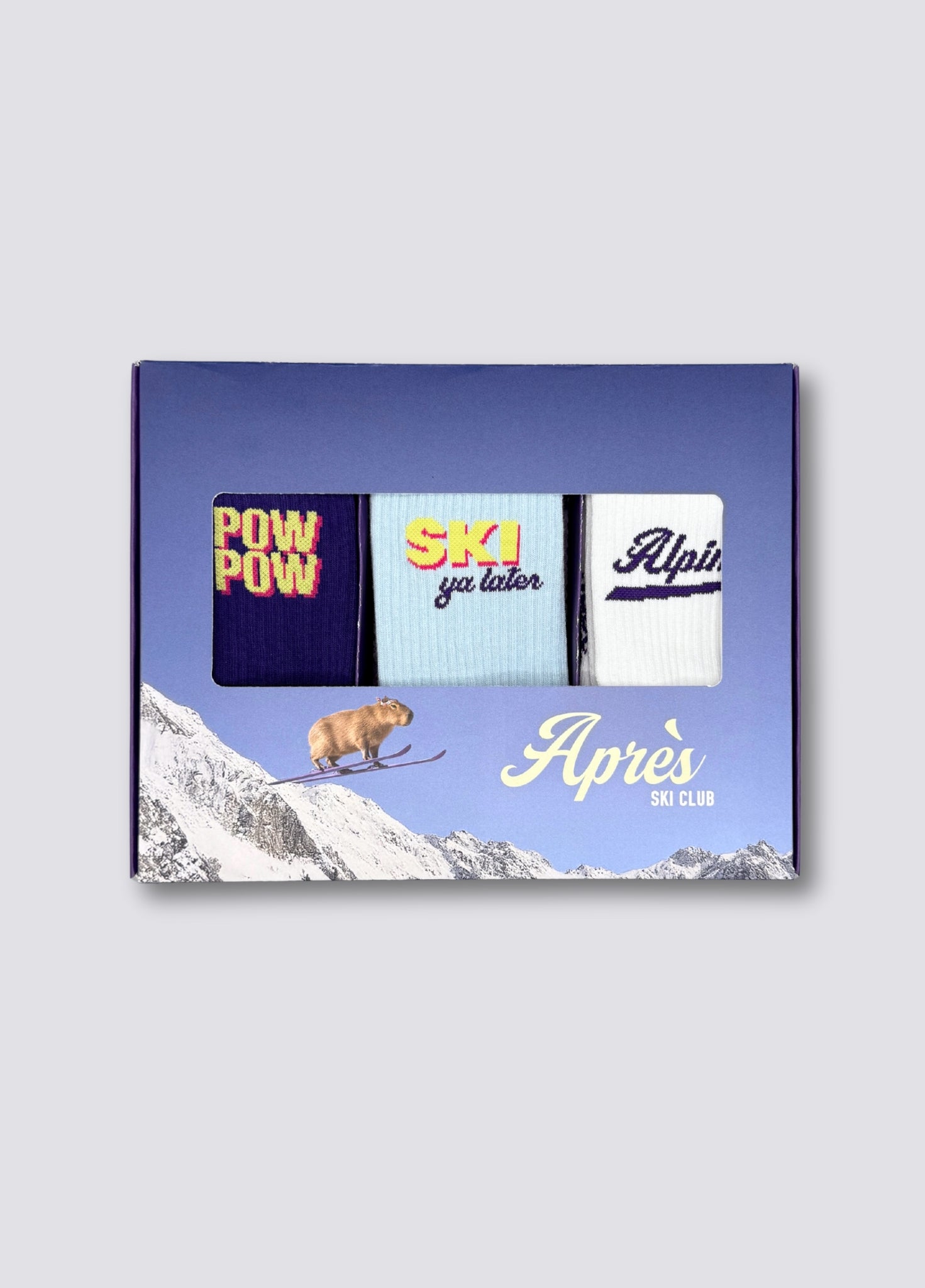 3-PACK â POW POW, SKI YA LATER, ALPINE