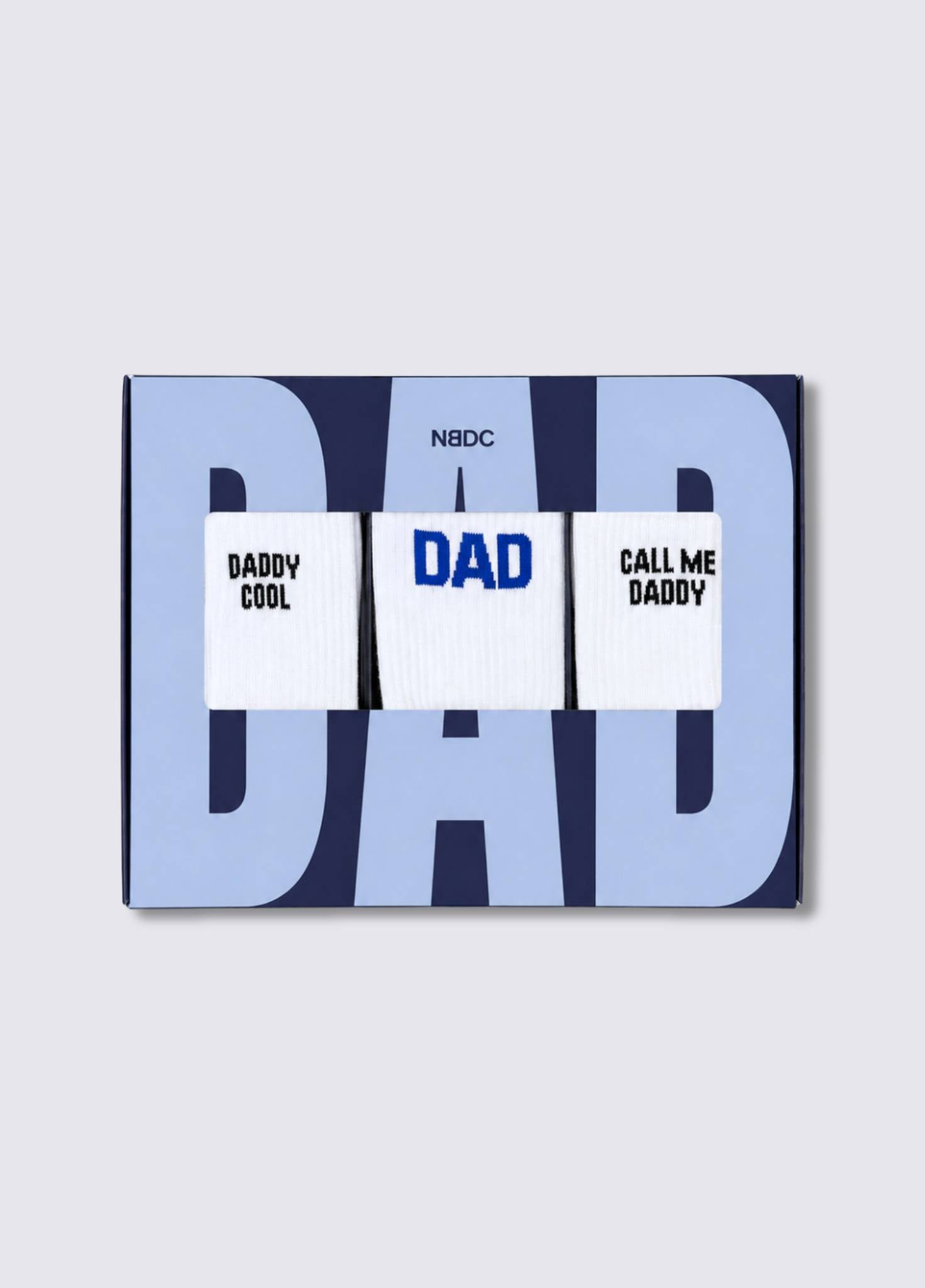 3-PACK – DADDY COOL Retro, DAD Blau, CALL ME DADDY Retro