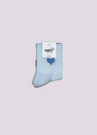HEART SOCKS LIGHT BLUE | BABY/KIDS