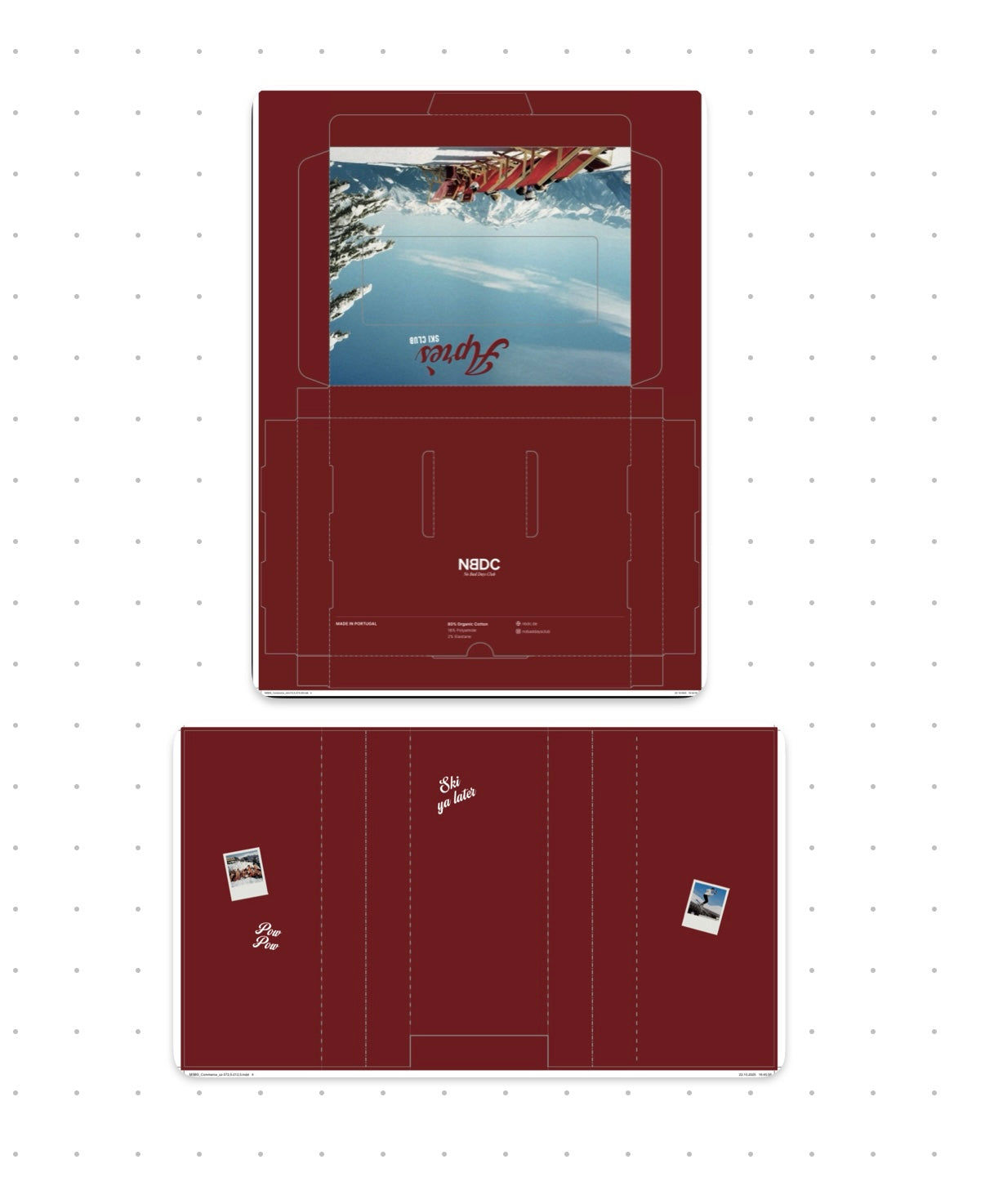 Verpackung Après Ski Rot 3er-Box