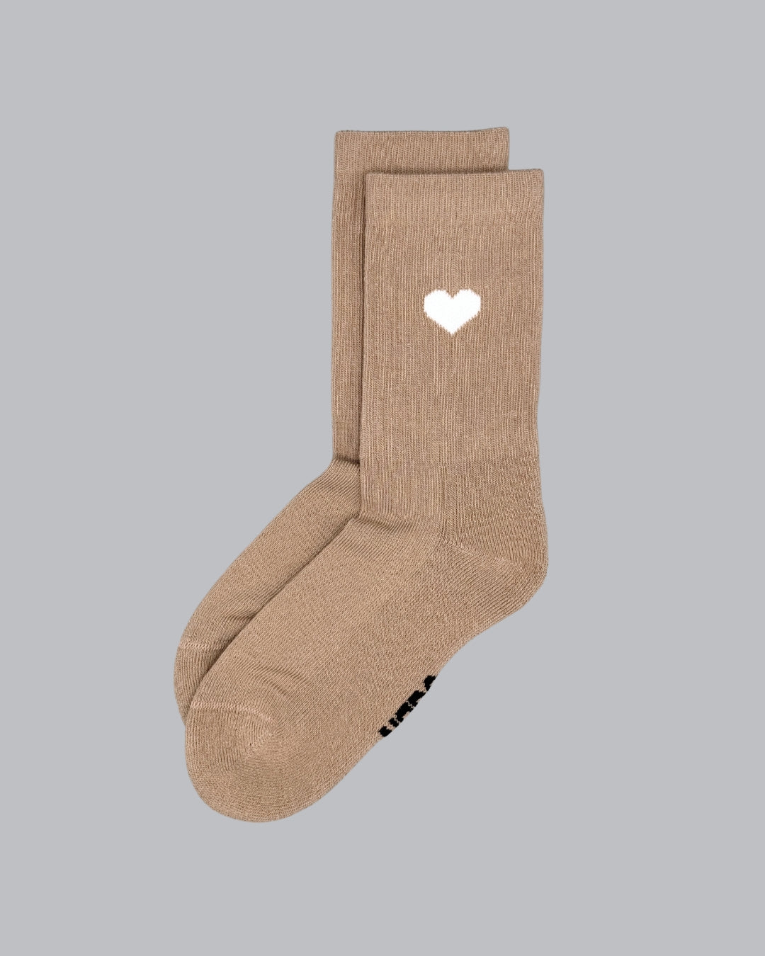 Herz Beige (Kids) Socken - NBDC