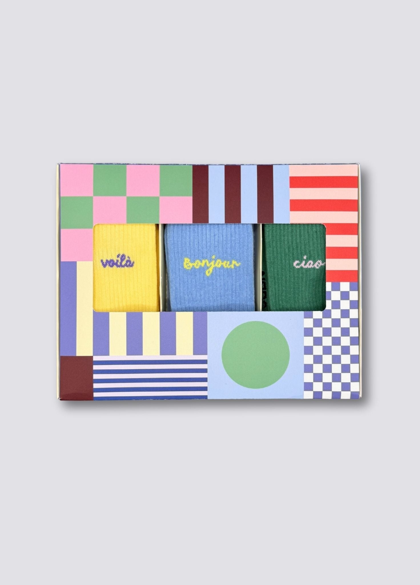 3-PACK – VOILÀ, BONJOUR, CIAO