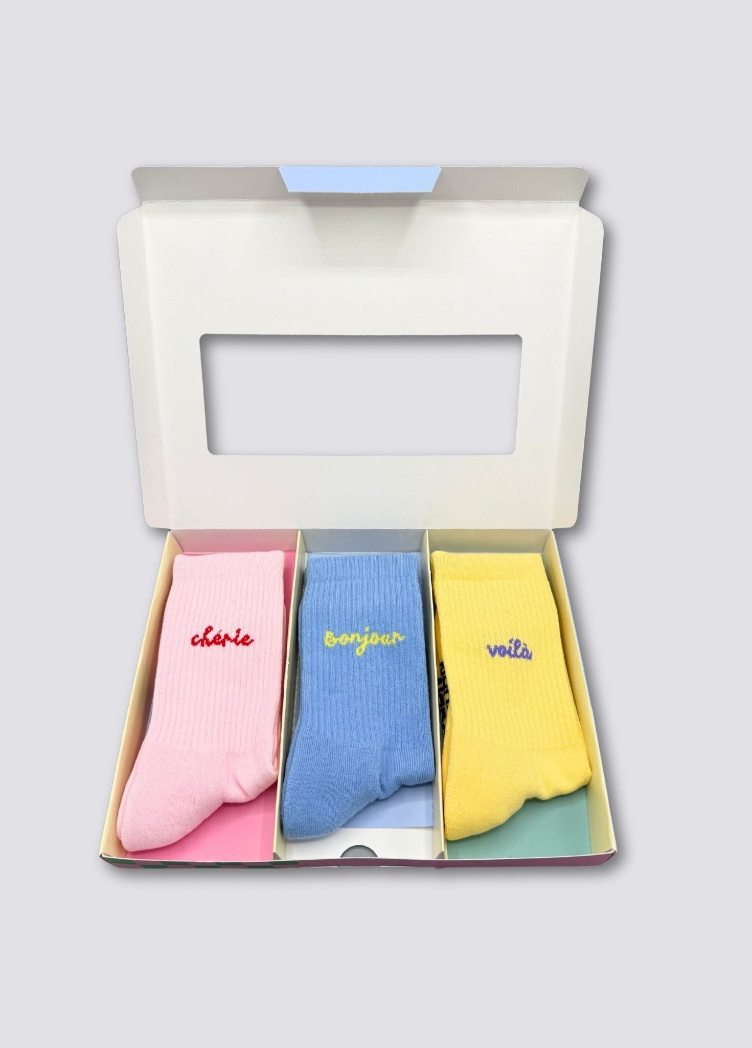 3-PACK – CHÉRIE, BONJOUR, VOILÀ