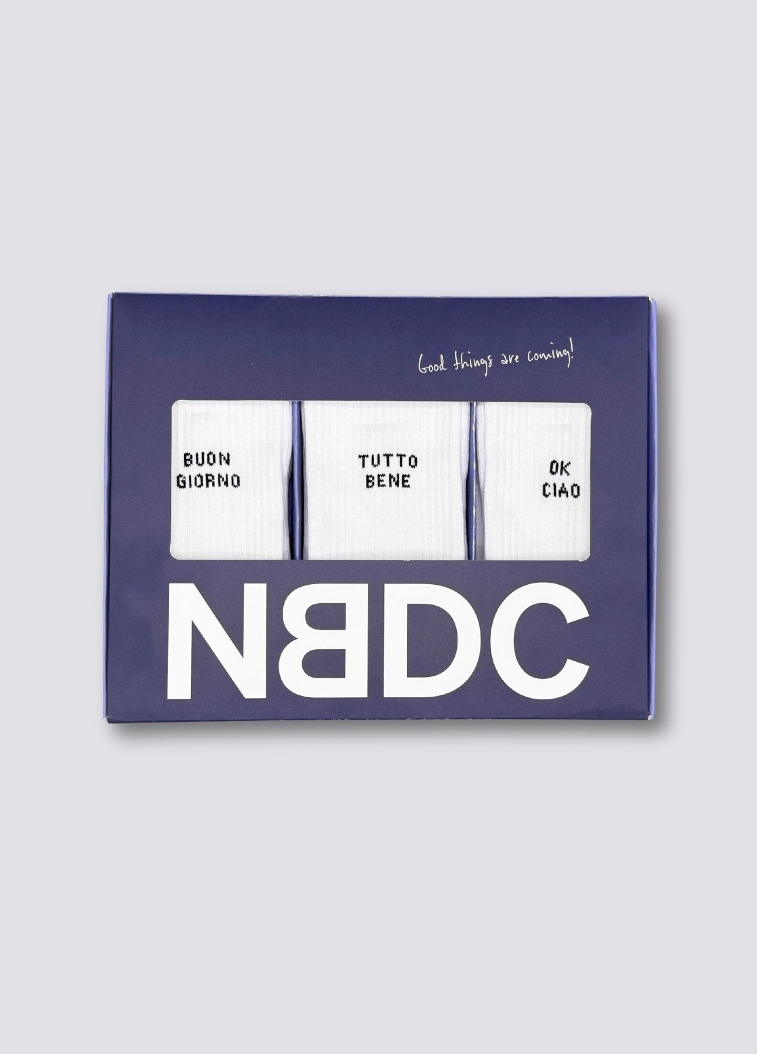 3-PACK – BUON GIORNO, TUTTO BENE, OK CIAO