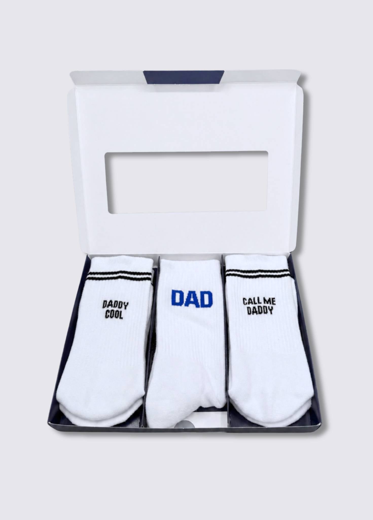 3-PACK – DADDY COOL Retro, DAD Blau, CALL ME DADDY Retro