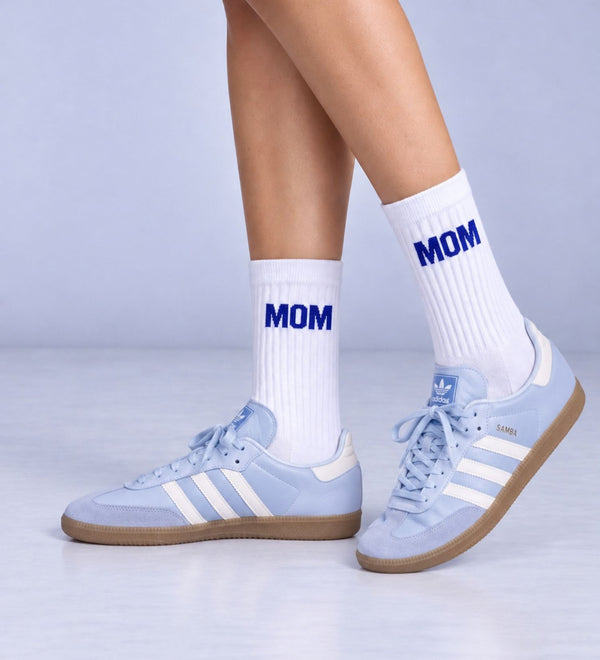 MOM SOCKEN | BLAU