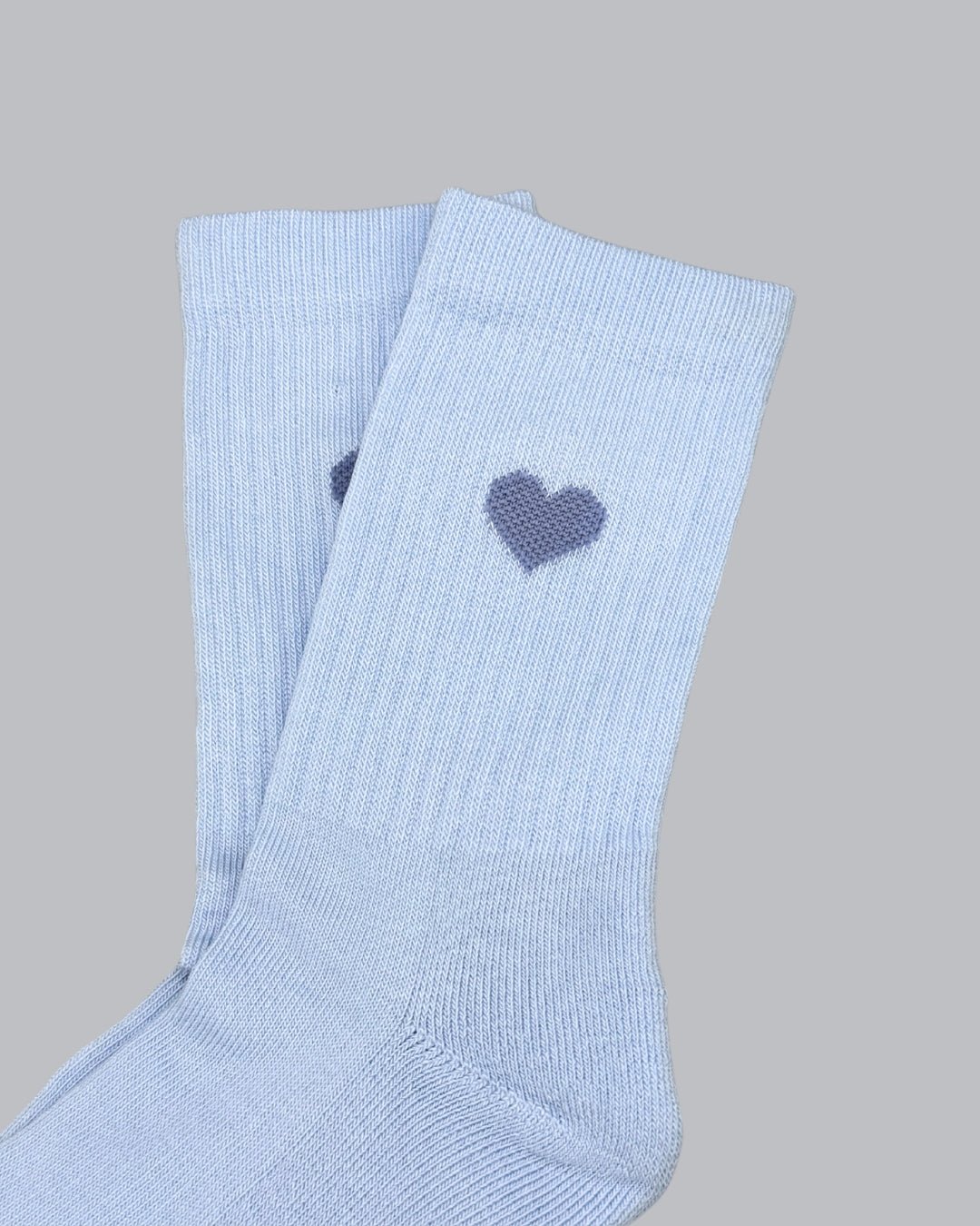 Herz Hellblau (Kids) Socken - NBDC