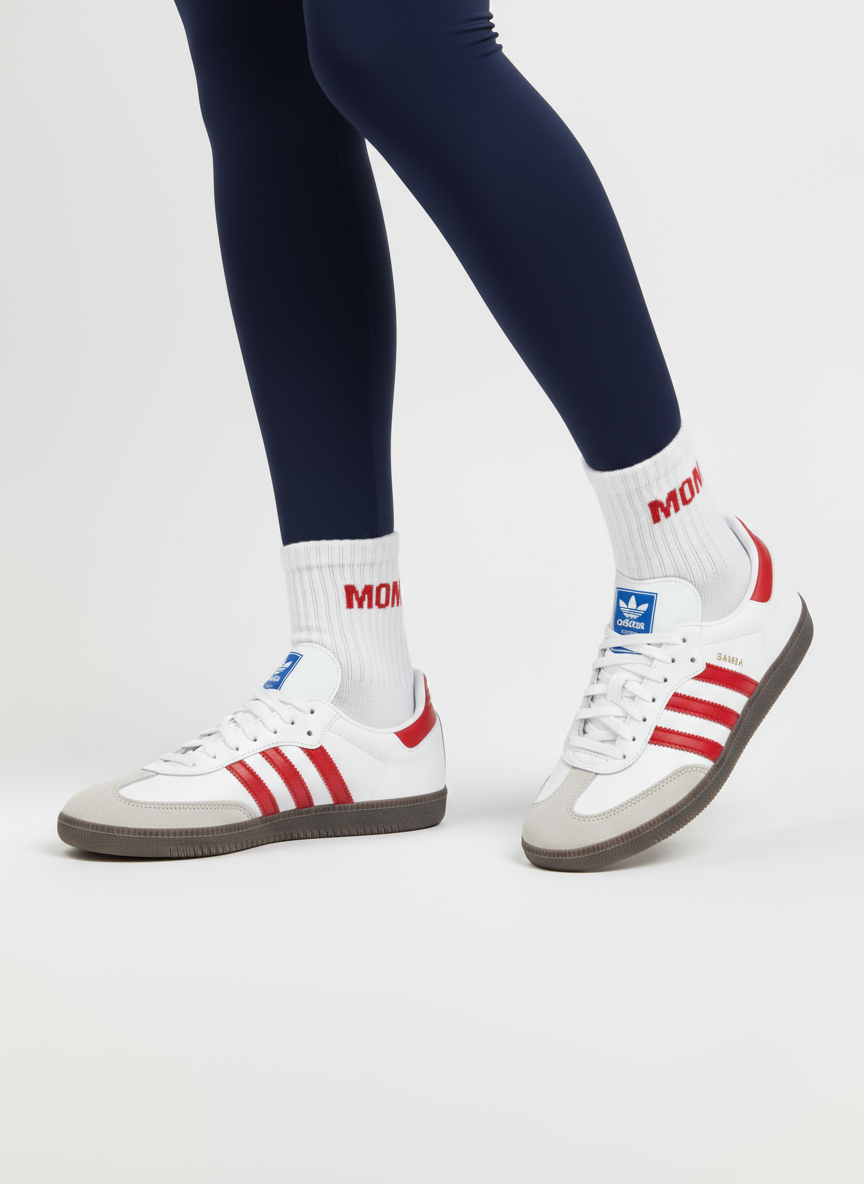 MOM SOCKEN | ROT