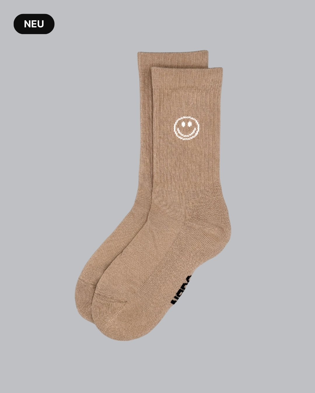 Smiley Beige (Kids) Socken - NBDC
